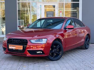 2012 Audi A4 IV (B8) Рестайлинг, красный, 1059000 рублей, вид 1
