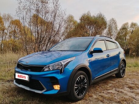 2021 Kia Rio X IV Рестайлинг, синий, 1900000 рублей, вид 1