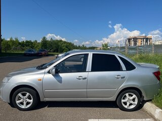 2012 Lada (ВАЗ) Granta I, серебристый, 390000 рублей, вид 3