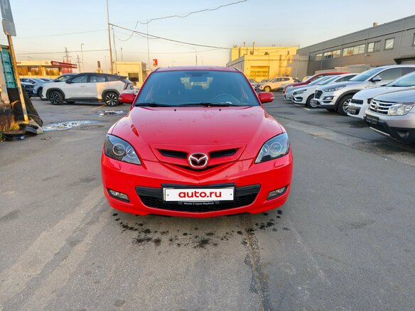 2007 Mazda 3 I (BK) Рестайлинг, красный, 579000 рублей - вид 1