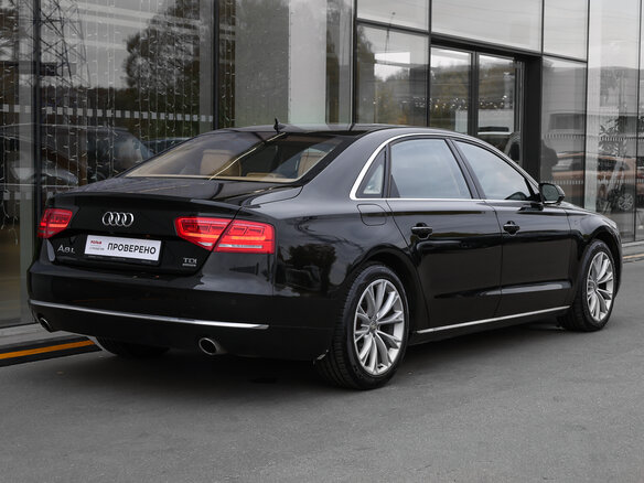 2012 Audi A8 III (D4), чёрный, 1849000 рублей - вид 4
