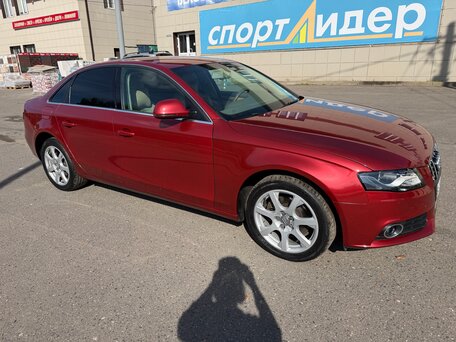 2008 Audi A4 IV (B8), красный, 940000 рублей, вид 4