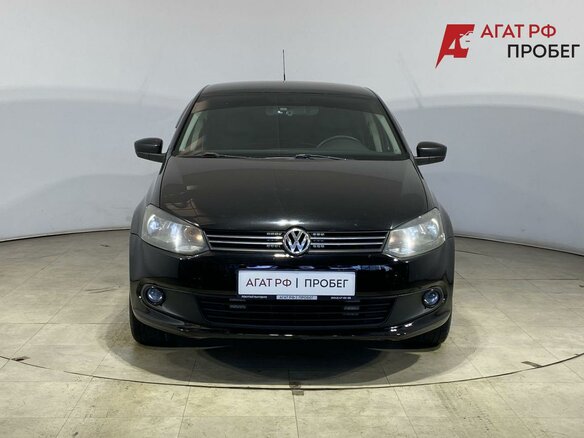 2012 Volkswagen Polo V, чёрный - вид 1