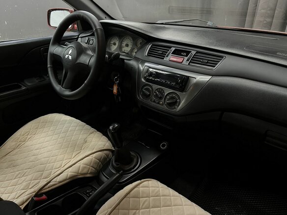 2006 Mitsubishi Lancer IX Рестайлинг, красный, 399900 рублей - вид 13