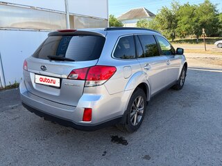 2012 Subaru Outback IV Рестайлинг, серебристый, 1680000 рублей, вид 4