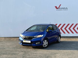 2018 Honda Fit III Рестайлинг, синий, 1110000 рублей, вид 1