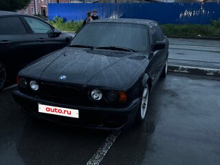 1990 BMW 5 серии 520i III (E34), чёрный, 700000 рублей, вид 4