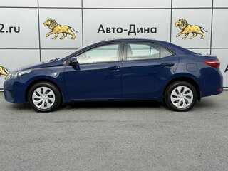 2013 Toyota Corolla XI (E160, E170, E180), синий, 1220000 рублей, вид 4