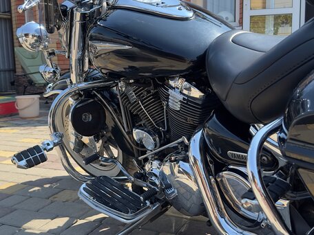 2005 Yamaha XV 1700 Road Star, чёрный, 715000 рублей, вид 4