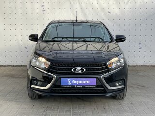 2020 Lada (ВАЗ) Vesta I, чёрный, 1170000 рублей, вид 3