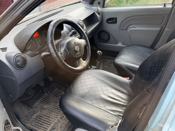 2007 Renault Logan I, зелёный, 105000 рублей - вид 5