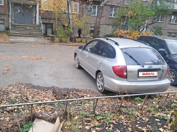 2003 Kia Rio I Рестайлинг, серебристый, 190000 рублей - вид 6