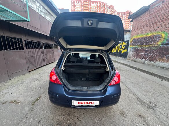 2008 Nissan Tiida I, синий, 700000 рублей - вид 6