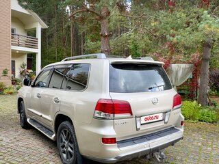 2013 Lexus LX 570 III Рестайлинг, бежевый, 3690000 рублей, вид 3