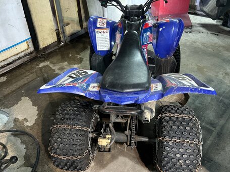 2012 Yamaha Raptor YFM90, синий, 200000 рублей, вид 3