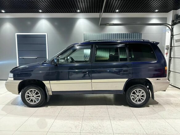 1996 Mazda MPV I (LV), синий, 345000 рублей - вид 1