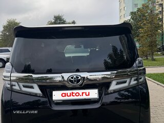 2018 Toyota Vellfire II Рестайлинг, чёрный, 3950000 рублей, вид 2
