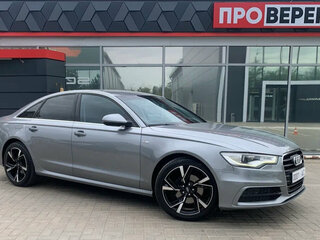 2013 Audi A6 IV (C7), серый, 1499900 рублей, вид 1