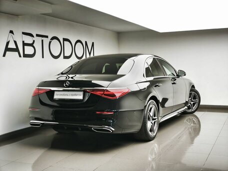2021 Mercedes-Benz S-Класс 350 d 4MATIC VII (W223), чёрный, 6857000 рублей, вид 3