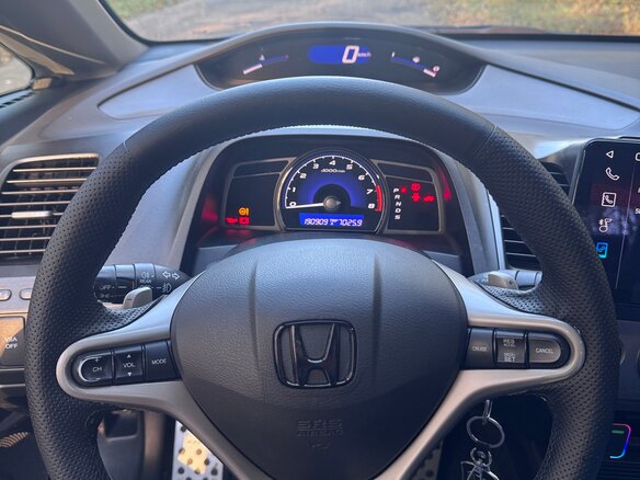 2007 Honda Civic VIII, синий, 980000 рублей - вид 11