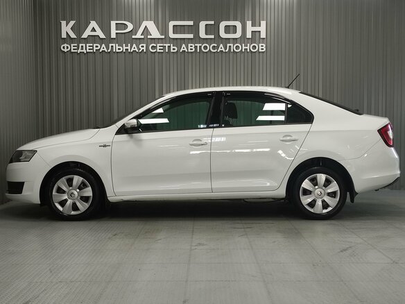 2019 Skoda Rapid I Рестайлинг, белый - вид 4