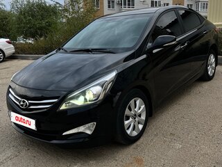 2016 Hyundai Solaris I Рестайлинг, чёрный, 1100000 рублей, вид 1