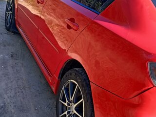2006 Mazda 3 I (BK) Рестайлинг, красный, 330000 рублей, вид 4