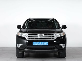 2012 Toyota Highlander II (XU40) Рестайлинг, чёрный, 2299000 рублей, вид 2