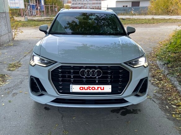 2021 Audi Q3 35 TFSI II (F3), белый, 3200000 рублей - вид 1