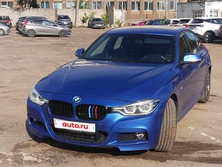 2018 BMW 3 серии 320d xDrive VI (F3x) Рестайлинг, синий, 2700000 рублей, вид 2