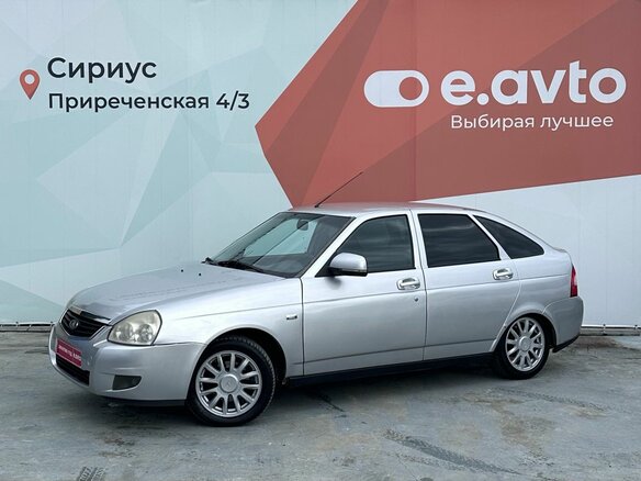2008 Lada (ВАЗ) Priora I, серебристый, 290000 рублей