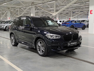 2021 BMW X3 28i xDrive III (G01), чёрный, 4620000 рублей, вид 3