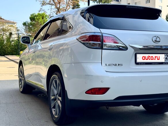 2015 Lexus RX 350 III Рестайлинг, белый, 2200000 рублей - вид 7