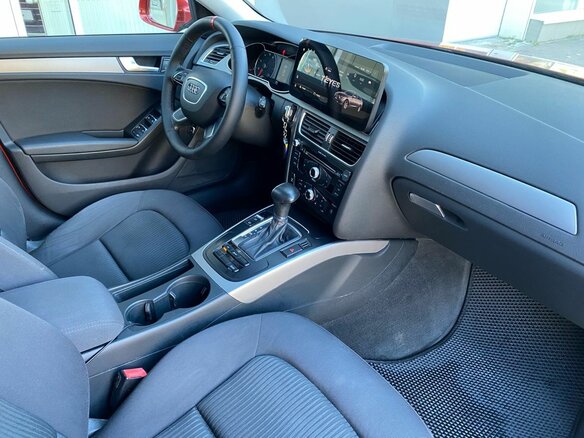 2012 Audi A4 IV (B8) Рестайлинг, красный, 1019000 рублей - вид 6