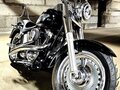 2009 Harley-Davidson Fat Boy, чёрный, 890000 рублей - вид 2