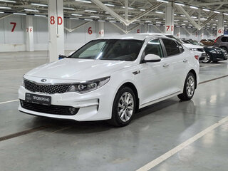 2017 Kia Optima IV, белый, 1520000 рублей, вид 1