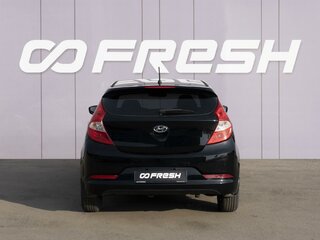 2014 Hyundai Solaris I Рестайлинг, чёрный, 899000 рублей, вид 4