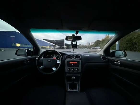 2008 Ford Focus II Рестайлинг, чёрный, 430000 рублей - вид 13
