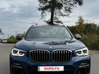 2019 BMW X3 M40i III (G01), синий, 5499999 рублей, вид 4