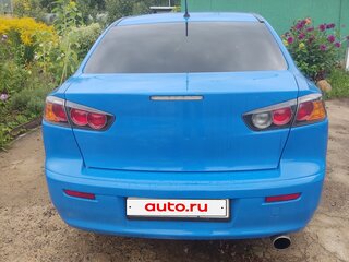2010 Mitsubishi Lancer X, синий, 600000 рублей, вид 3