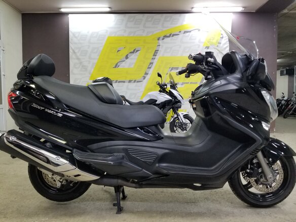 2013 Suzuki Burgman (SkyWave) 650, чёрный, 575000 рублей - вид 4