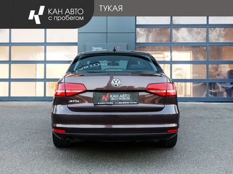 2015 Volkswagen Jetta VI Рестайлинг, коричневый, 928393 рублей, вид 4
