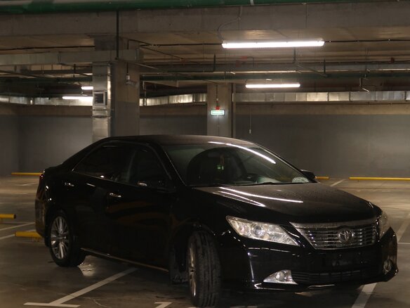 2012 Toyota Camry VII (XV50), чёрный, 1600000 рублей - вид 4