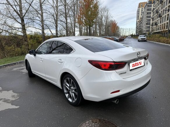 2018 Mazda 6 III (GJ) Рестайлинг, белый, 2300000 рублей - вид 6
