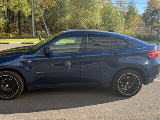 2013 BMW X6 30d I (E71) Рестайлинг, синий, 2100000 рублей, вид 4