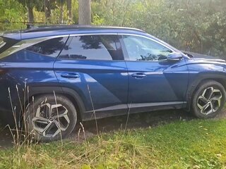 2024 Hyundai Tucson IV, синий, 3500000 рублей, вид 4