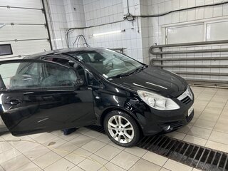 2007 Opel Corsa D, чёрный, 355000 рублей, вид 2