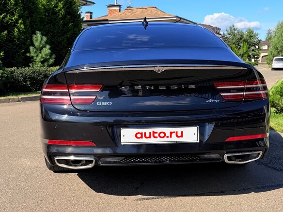2021 Genesis G80 II, чёрный, 3650000 рублей - вид 4
