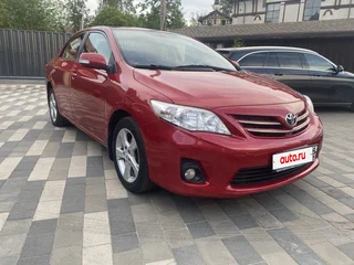 2010 Toyota Corolla X (E140, E150) Рестайлинг, красный, 799000 рублей, вид 3