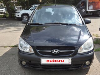 2008 Hyundai Getz I Рестайлинг, чёрный, 290000 рублей, вид 1